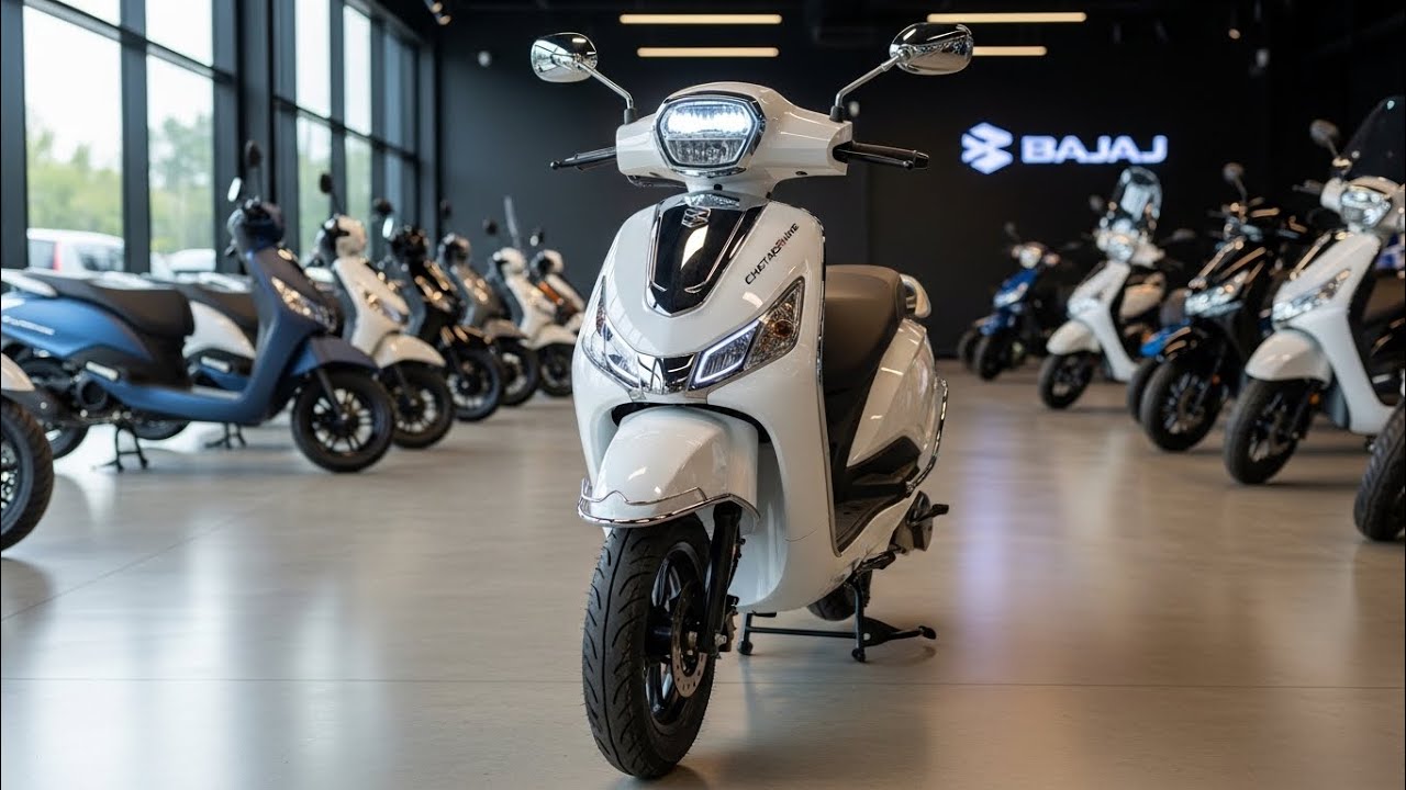 🔥 2026 Bajaj Chetak ने मचा दिया तहलका! इतना स्टाइलिश इलेक्ट्रिक स्कूटर पहले कभी नहीं देखा! 😱⚡