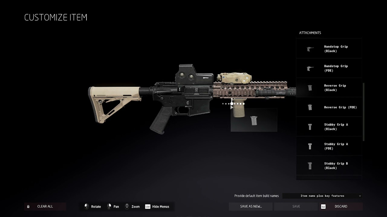 Ground Branch - MK18 Carbine loadout