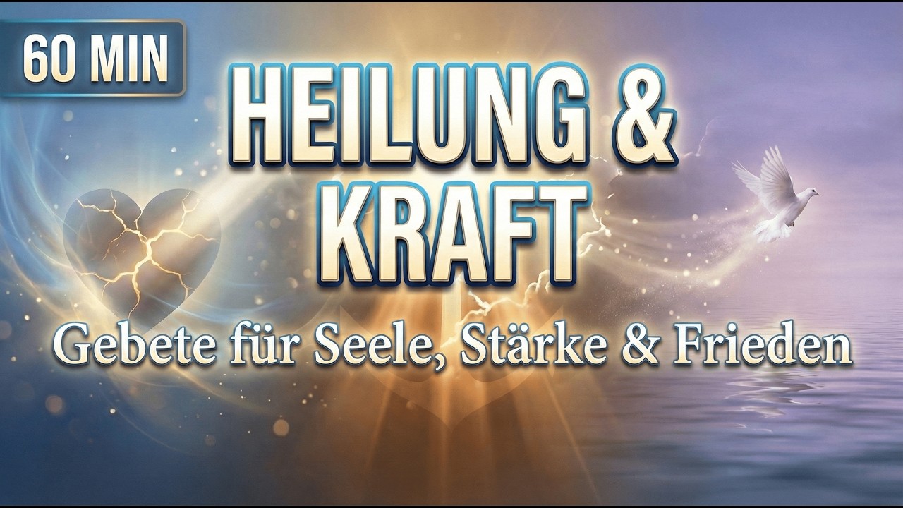 Heilung & Kraft – Gebete für Seele, Stärke & Frieden | 60 Min Christliche Musik