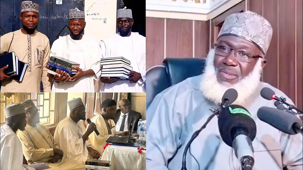 Bayan Zaman Kwamitin Shura da Mal. Lawan Saurara Shiekh Ahmad Tijjani Guruntum 