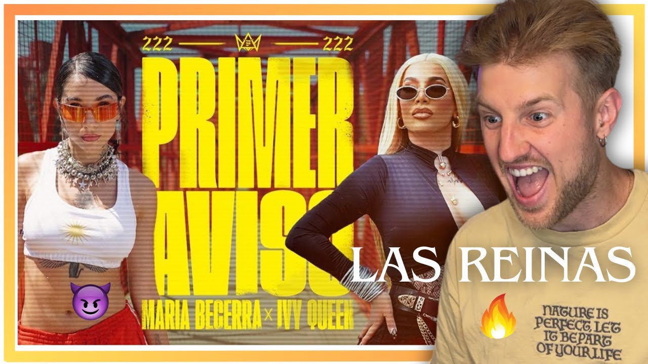 *Reacción* Maria Becerra, Ivy Queen - PRIMER AVISO (Official Video)