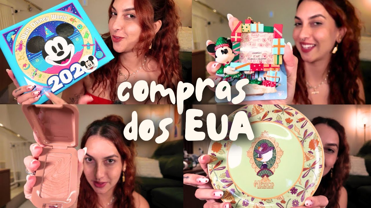 Compras da viagem de Orlando: Disney, makes, roupas e eletr&ocirc;nicos!