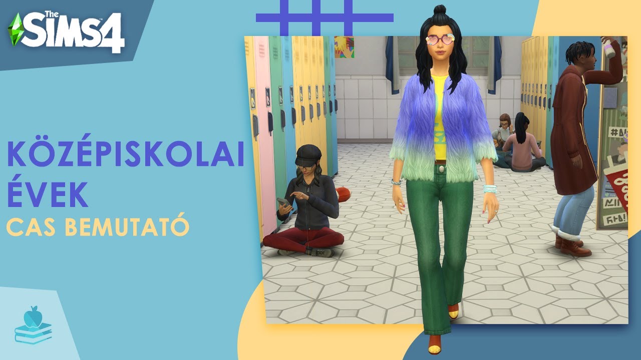 The Sims 4: High School Years CAS Bemutató