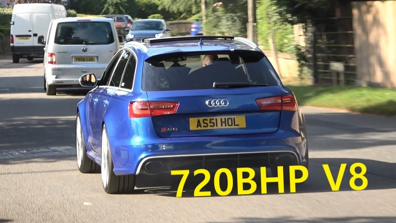 This 720BHP Audi RS6 Avant Was LOUD! - Cars Leaving Lowdown UK September 2019
