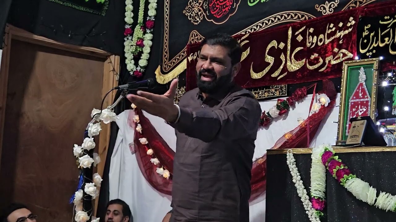Zakir Shezad Abbas Karbalai Jashen e Nazool e Noor e Jalli Maula Qasim jjh/Maula Ali Akbar jjh  