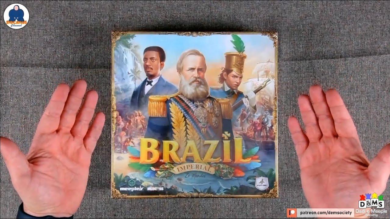 UNBOXING BRAZIL IMPERIAL - Board Game - #indabox