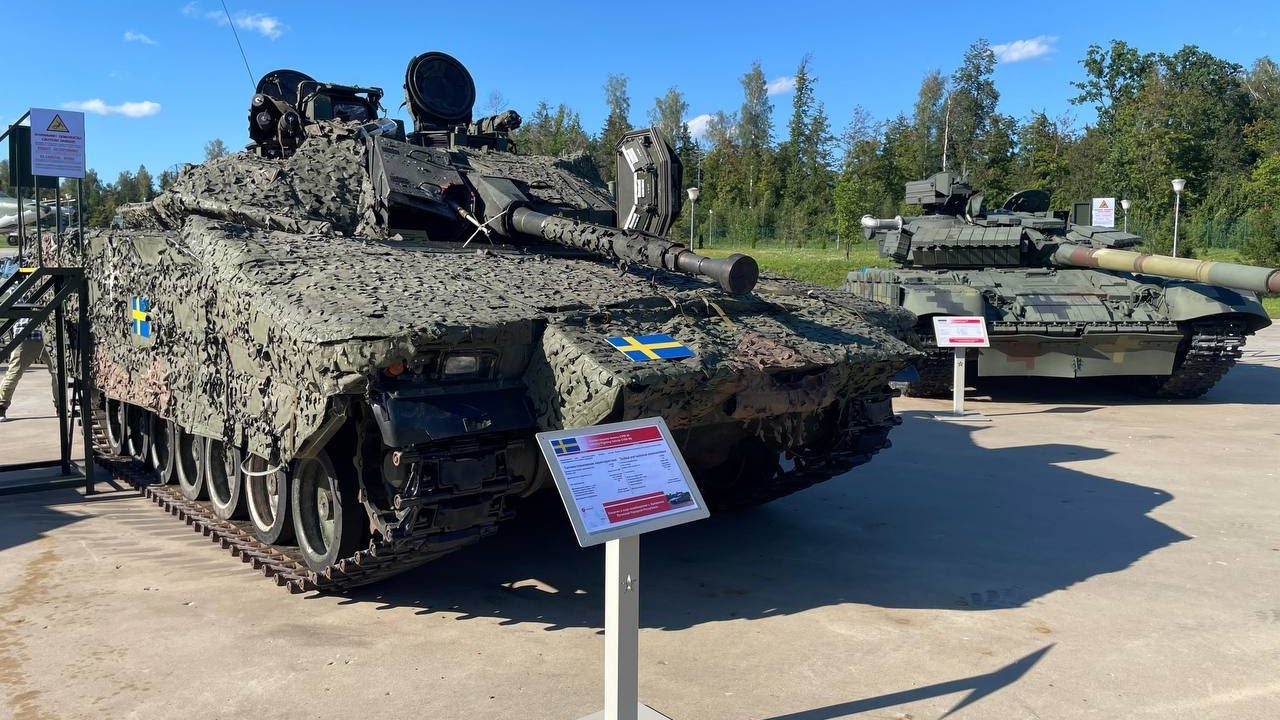 🔴NATO Trophy - Russia displays Western equipment captured from Ukrainian army