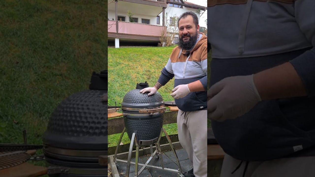 Kamado smoker, gratar de ceramica!!! Cum functioneaza un smoker!