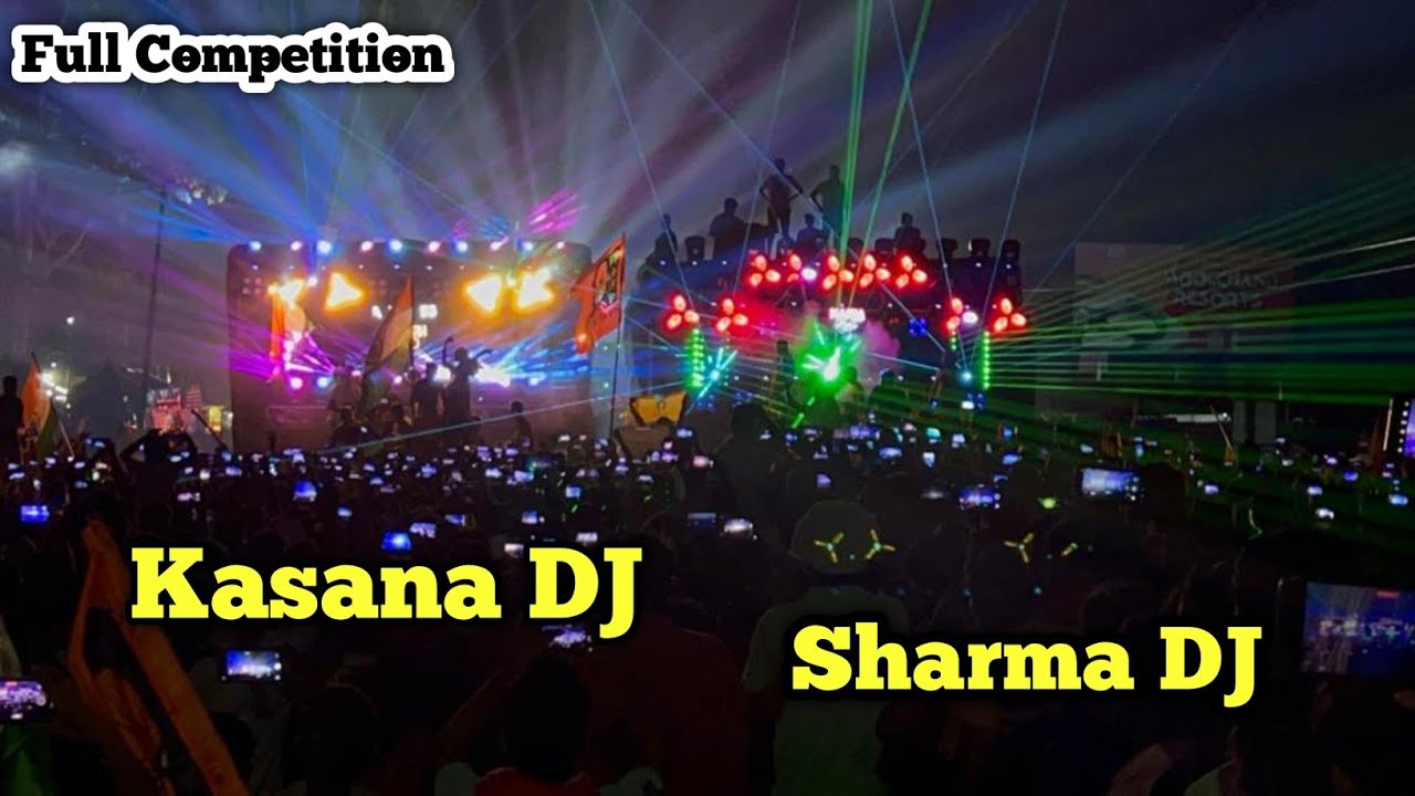 Sharma DJ Bahjoe VS Kasana DJ Ristal biggest DJ competition of 2023| Kawad Yatra 2023