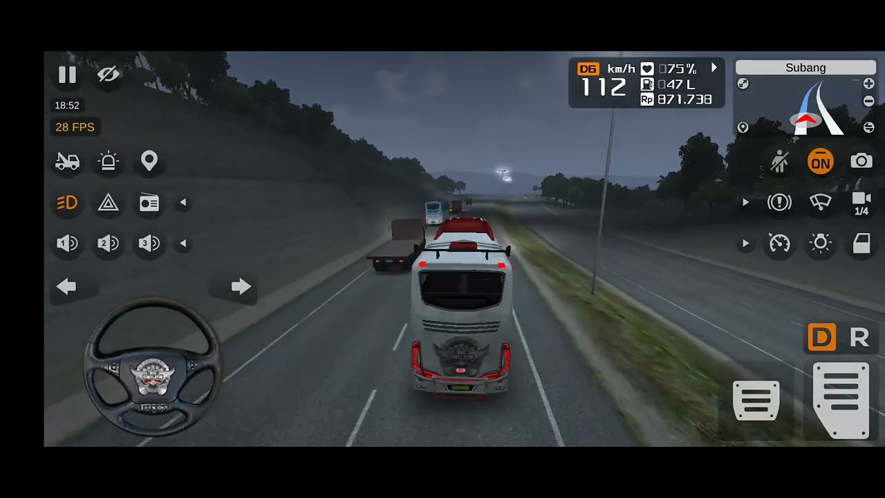 Bus simulator Indonesia Race