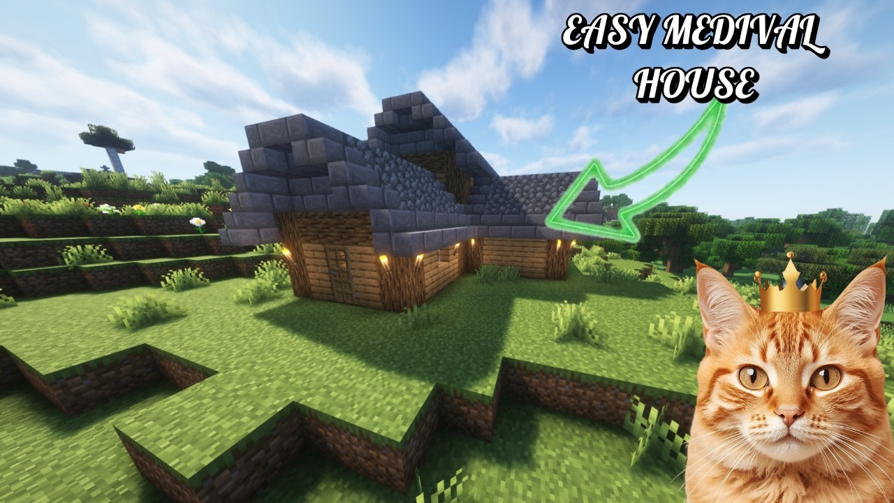 Самый быстрый способ построить средневековый дом в Minecraft в 2026 году.