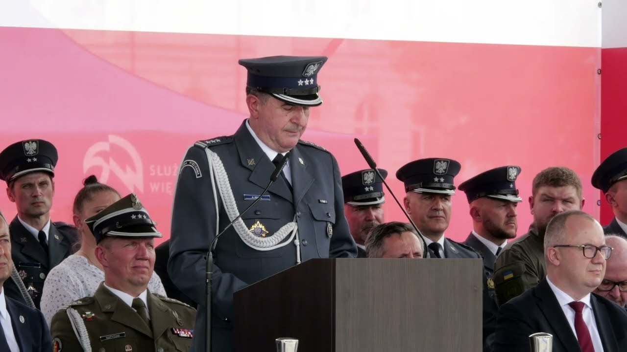 Przemówienie Dyrektora Generalnego Służby Więziennej