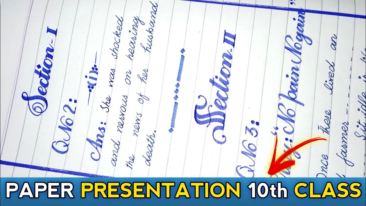 English paper presentation for Board Exams 2023 | English paper pattern for 9th 10th 11th 12th class