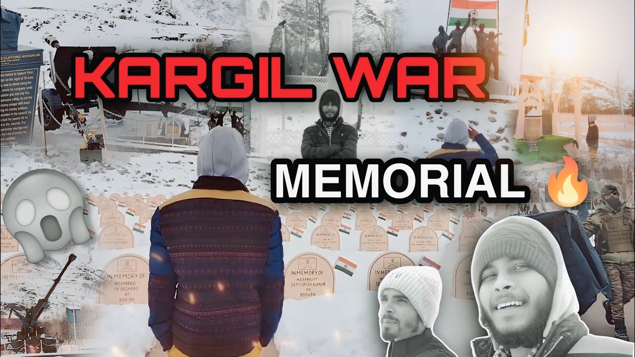 KARGIL WAR MEMORIAL VLOG 😱🤯 | Kargil Memorial War Tour 🥶 || MD Farhan Vlogs 