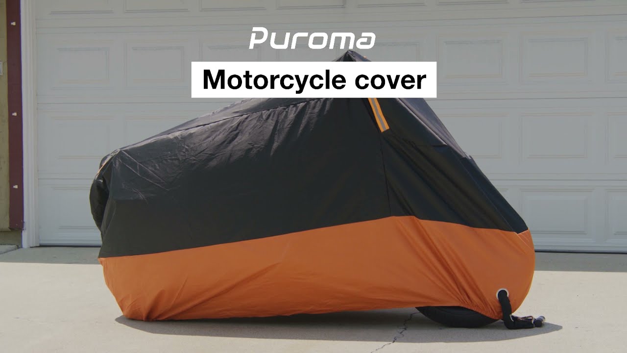 Puroma Waterproof Motorcycle Cover, XXX-Large - How to use - Protect your Motorcycle