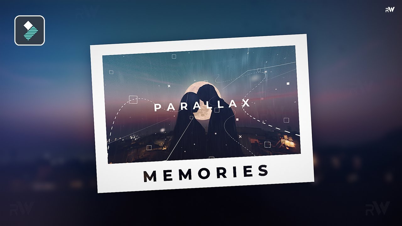 Filmora Parallax Photo Frame Slideshow || How To Edit in Filmora
