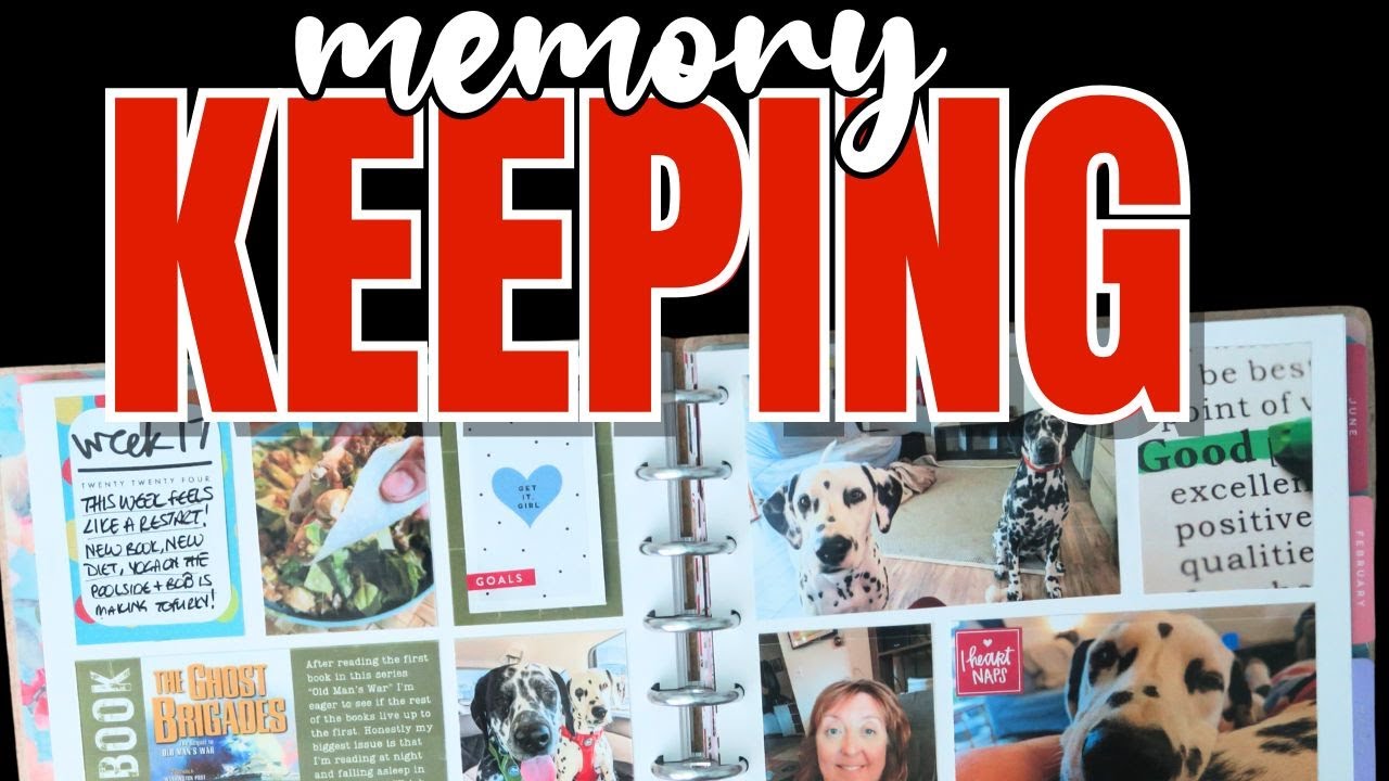 Repurposing a BIG Happy Planner for Memory Keeping - Project Life Weeks 17 & 18 2024