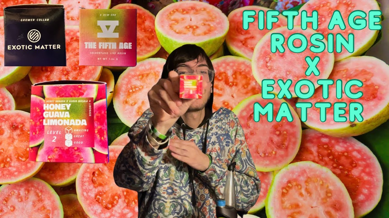 Exotic Matter X Fifth Age Rosin (Honey Guava Limonada)
