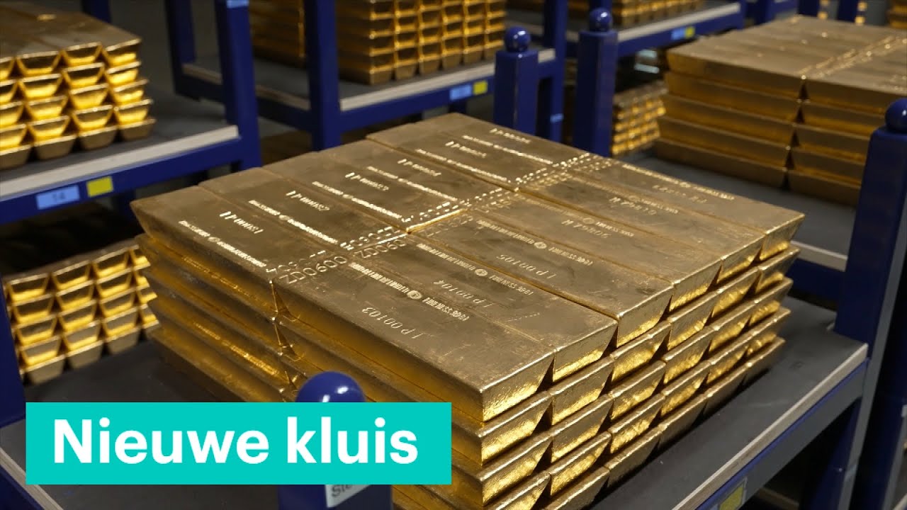 Zo zien miljarden euro's aan goudstaven eruit