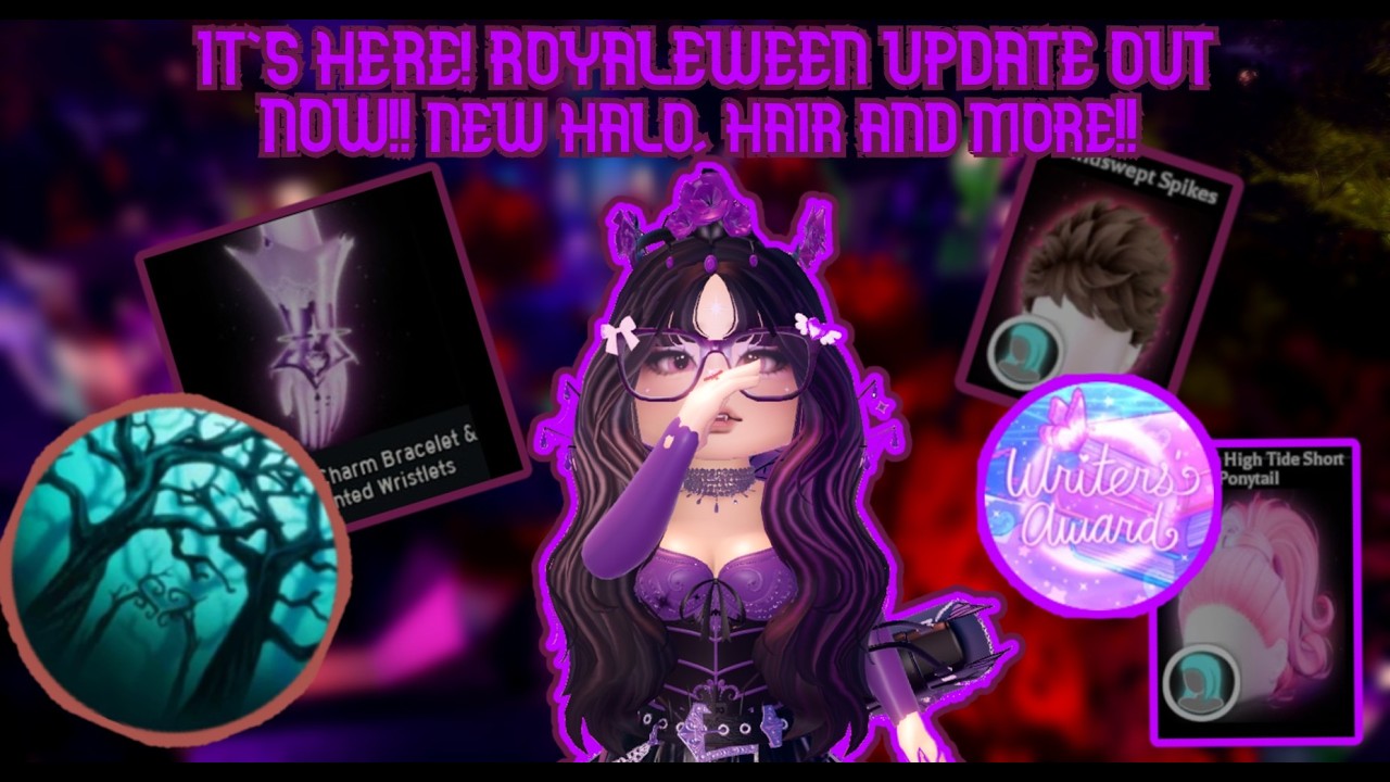 IT'S HERE! ROYALEWEEN UPDATE OUT NOW!! NEW HALO(S), & MORE!