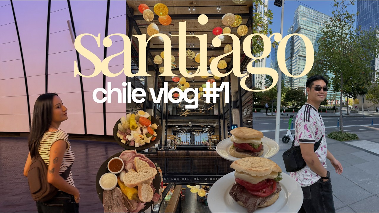 3 Days in Santiago! | Chile Vlog Ep.1