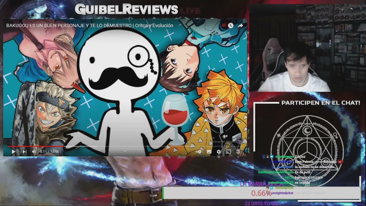GUIBEL REACCIONA AL PEOR VIDEO SOBRE BAKUGO