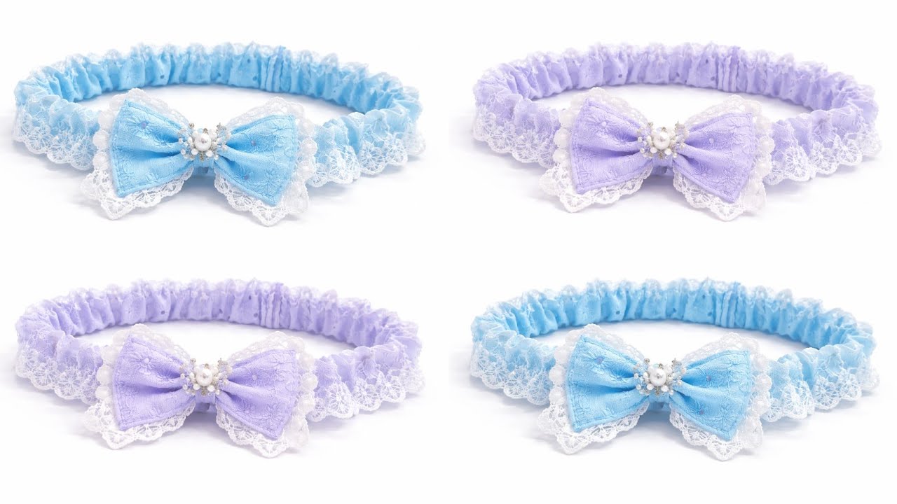 Baby hair band|stylish accessories|scrunchies how to make#scrunchies#stylishaccessories#babyhairband