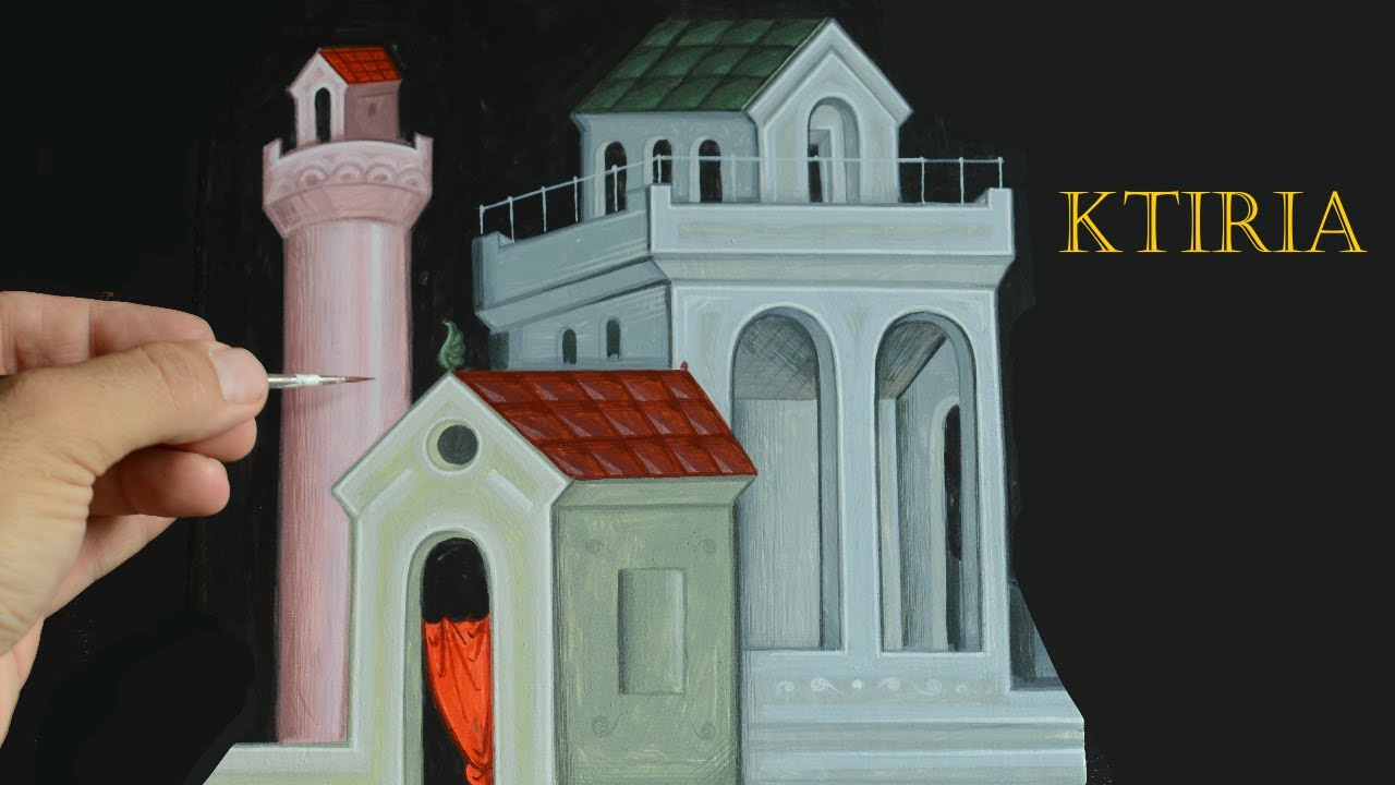 iconography  - How to paint buildings