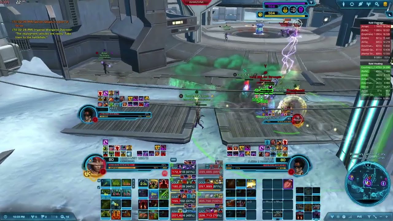 SWTOR PvP Warzone Civil War - Bodyguard Mercenary 7.7 (Premade vs Premade)