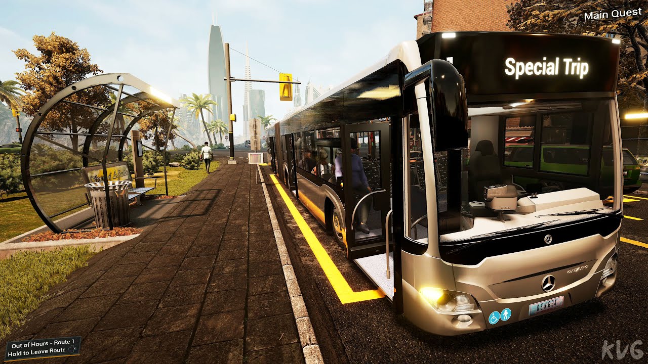 Bus Simulator 21 - Mercedes-Benz Citaro G - Test Drive Gameplay (PC UHD) [4K60FPS]