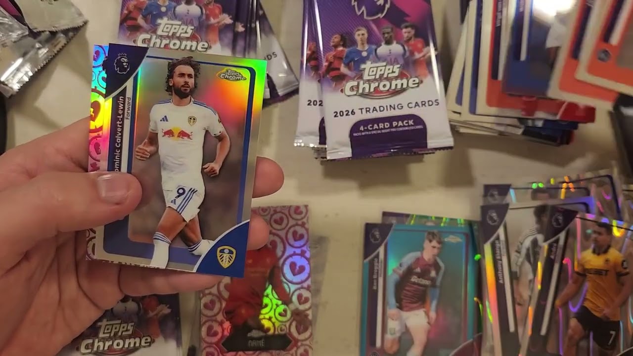 Topps Chrome EPL 手雷 Value Exculsice Hit #topps #toppschrome #epl #toppssoccer 