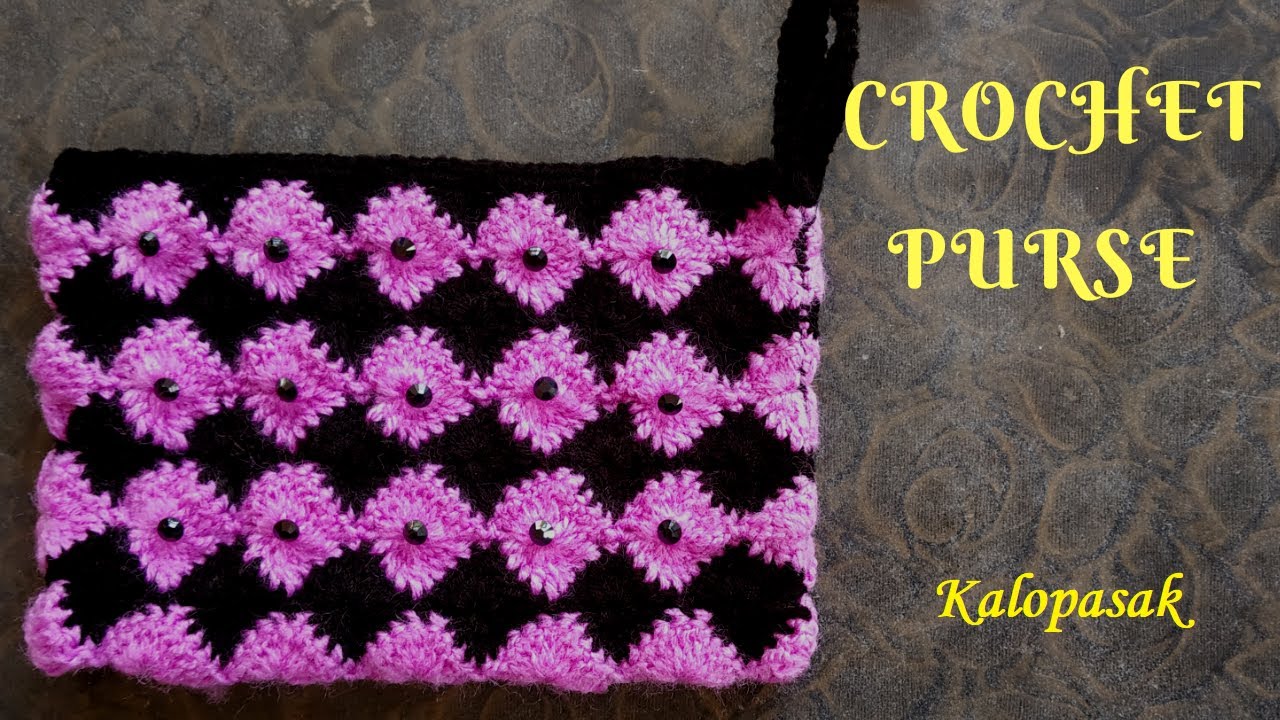Crochet Purse for Sankranti | Crochet Pouch | Rukhawat Item (subtitles) | Bag Type 20
