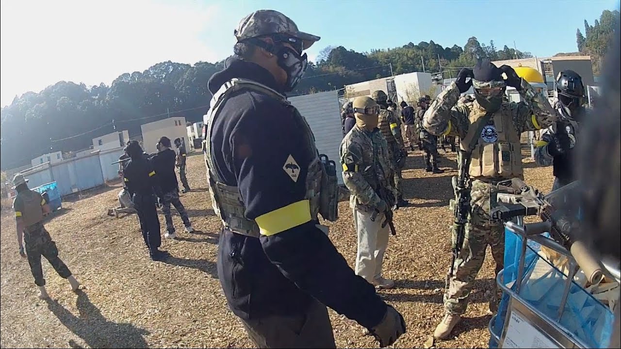 Head-shot Airsoft War サバゲー ヘッドショット 2013年12月01日