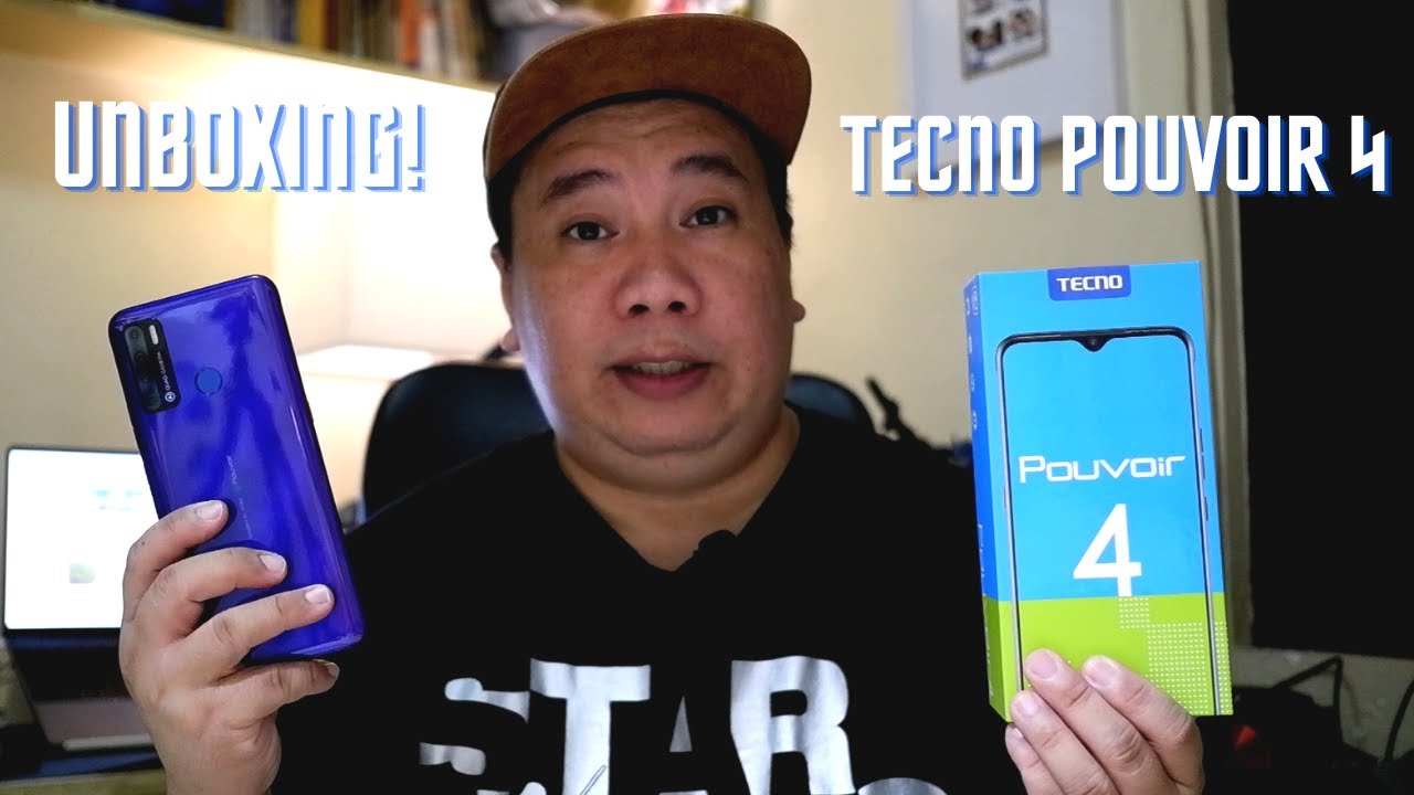 TECNO POUVOIR 4 - UNBOX NATIN ANG MURANG SMARTPHONE WITH 6000MAH BATT (PHP 4590)