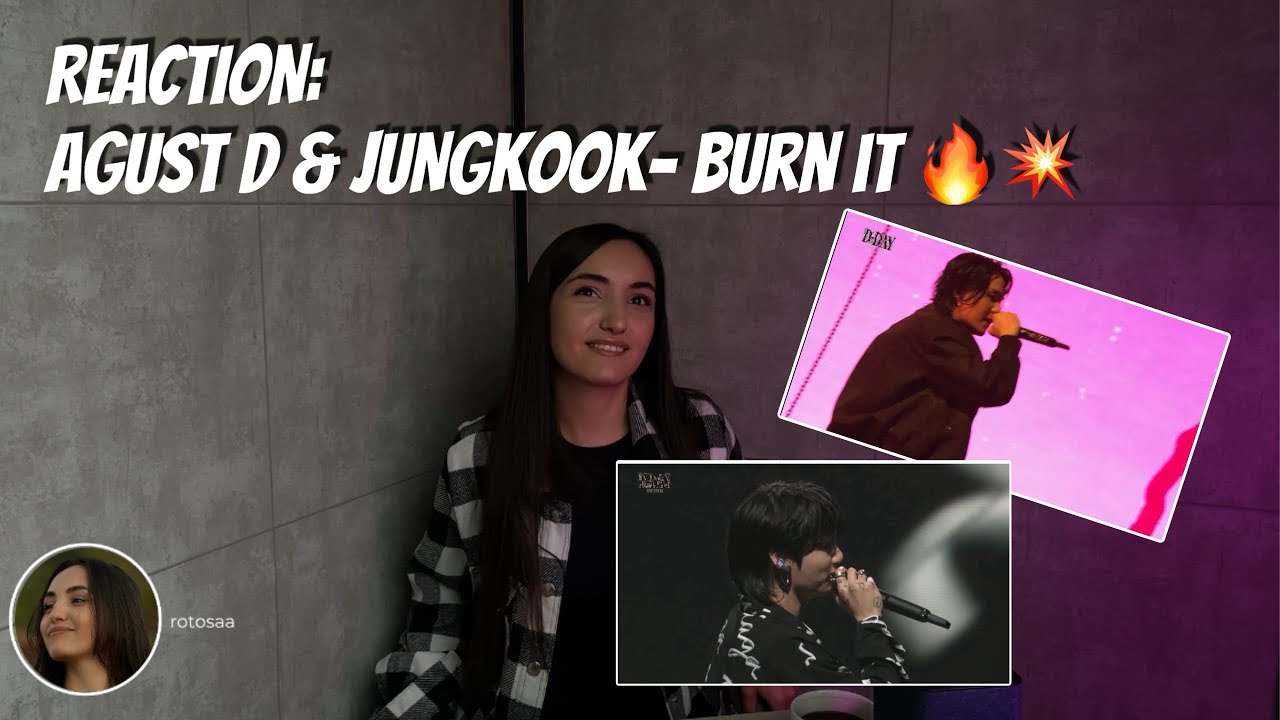 AGUST D & JUNGKOOK - Burn it (РЕАКЦИЯ🔥)