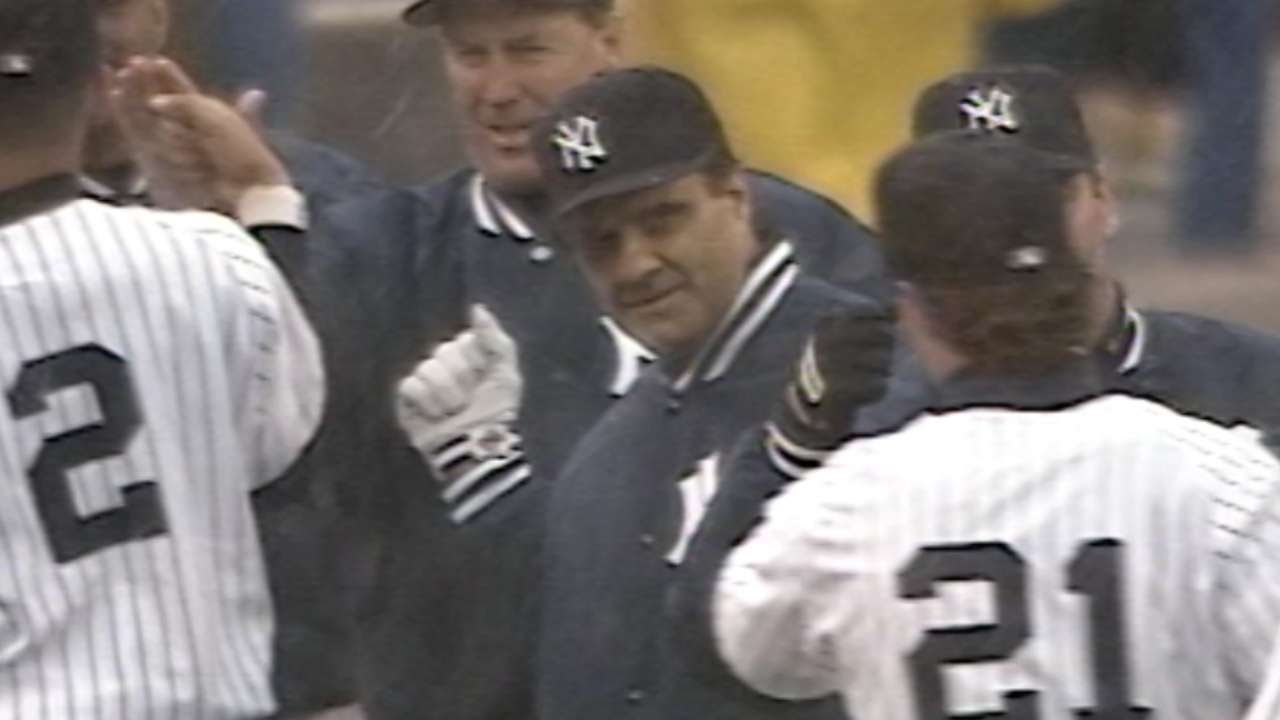 KC@NYY: Yankees win home opener in snow storm