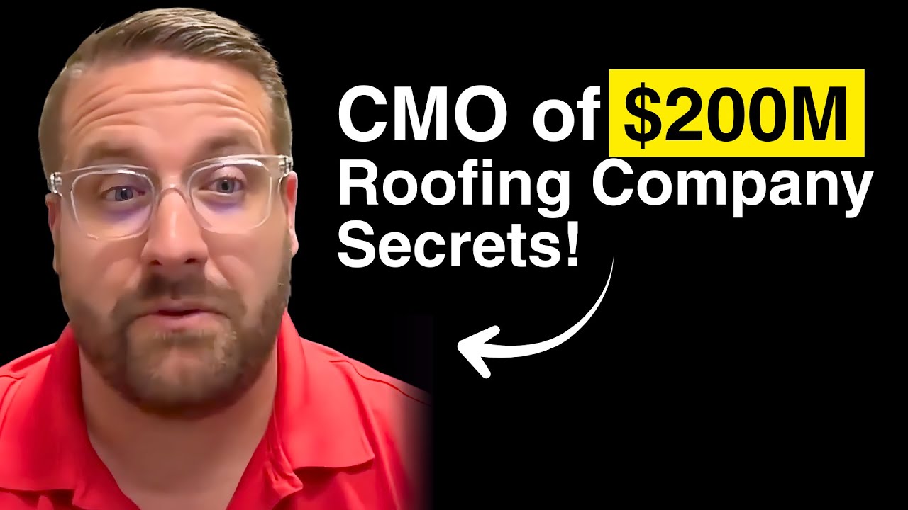 $200M Roofing CMO's Spills All: 97 Percent Answer Rates, 2-Min Speed-to-Lead, Hyperlocal SEO, AI