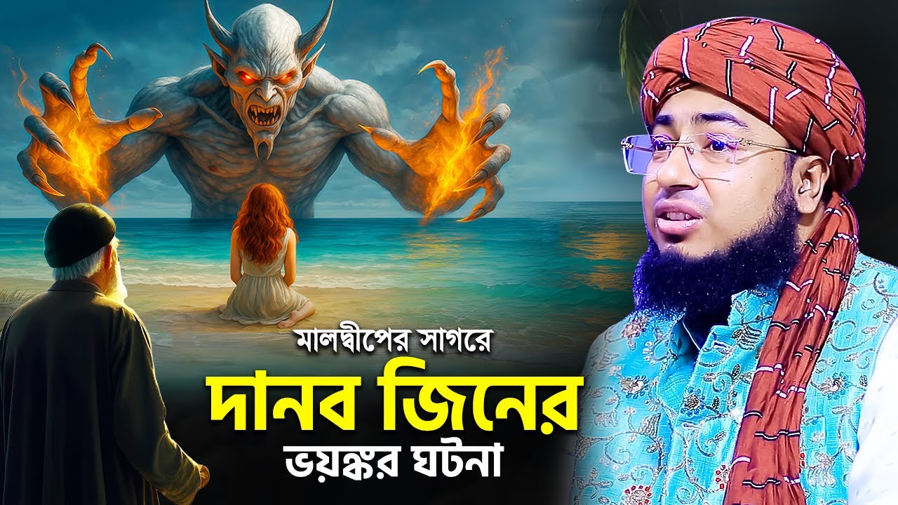 মালদ্বীপের সাগরে এক দানব জিনের ভয়ঙ্কর ঘটনা | mufti jahirul islam faridi