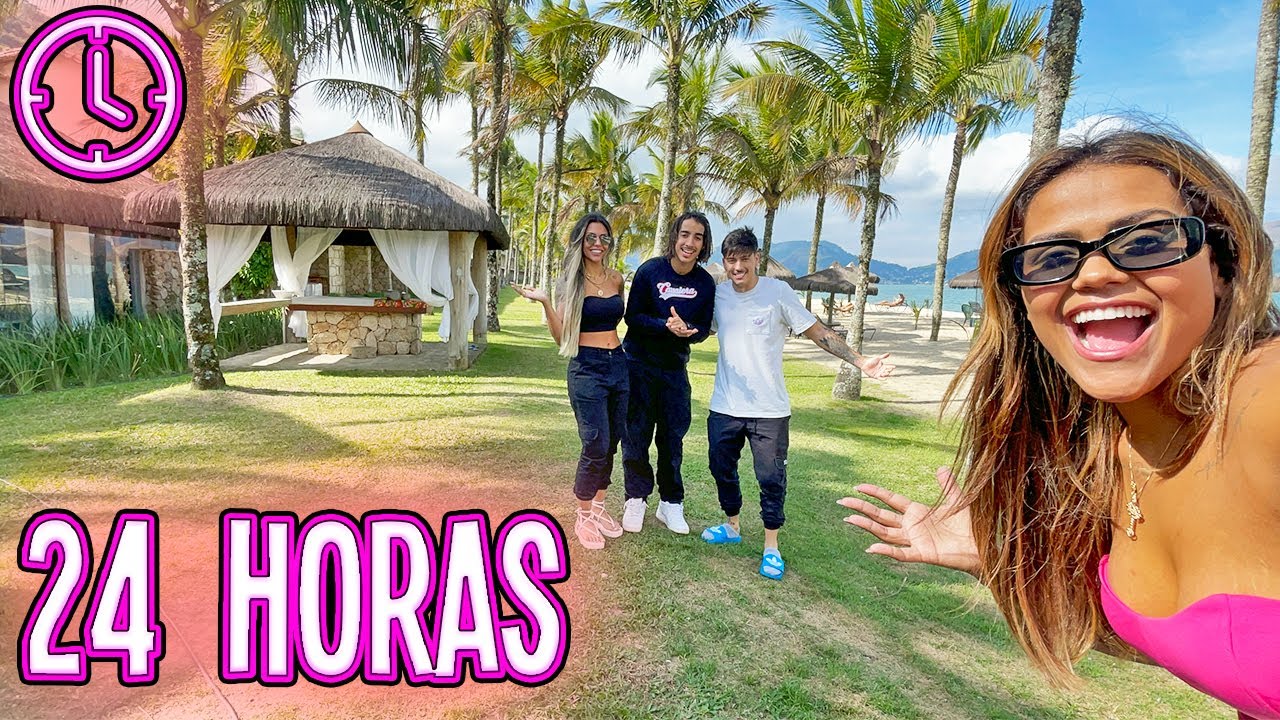 24 HORAS NO RESORT NA PRAIA !!!