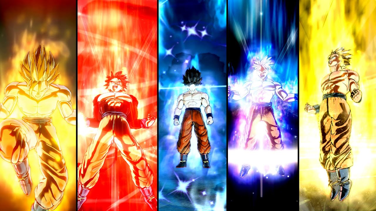 Cac All New Custom Transformations(Compilation) w/Custom Ultimates & Stages - Dragon Ball Xenoverse2