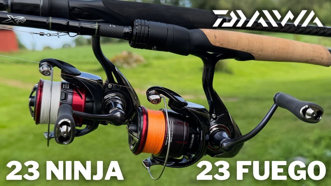 Daiwa 23 Ninja vs Daiwa 23 Fuego | Bättre än Shimano Vanford?