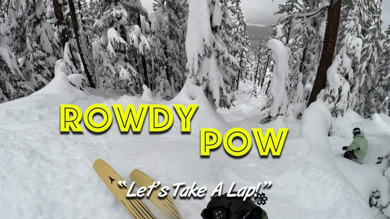 Rowdy Pow on Outback Chair Mt. Bachelor with Bode Barrett