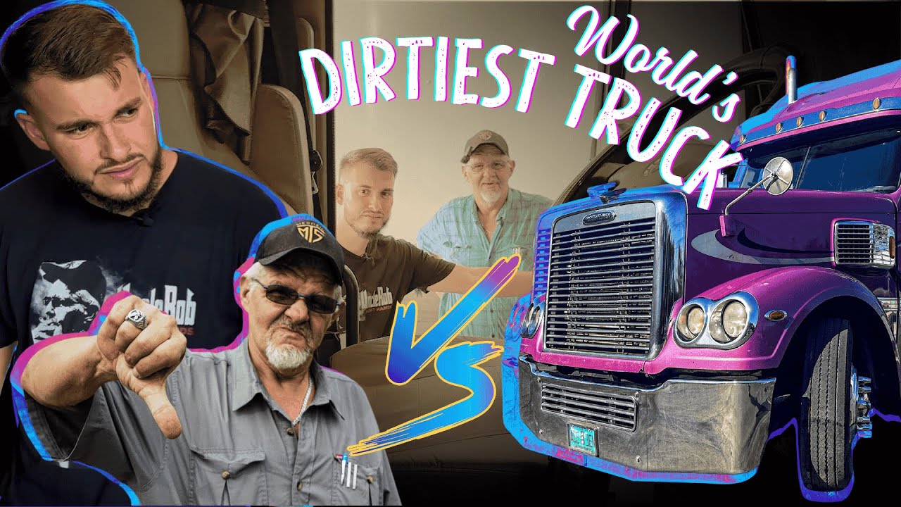 We cleaned out THE WORLD'S DIRTIEST TRUCK!
