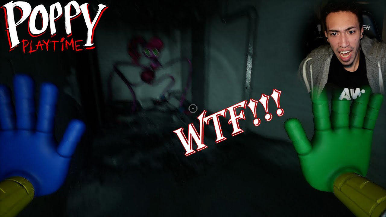 This pink noodle is TRYING TO TOUCH ME!!! | Poppy Playtime | Part 2