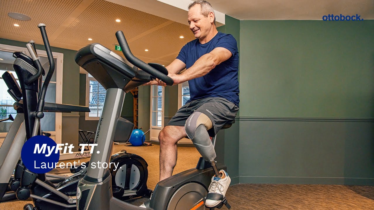 The digitally designed MyFit TT Socket supports Laurent in his active lifestyle | Ottobock