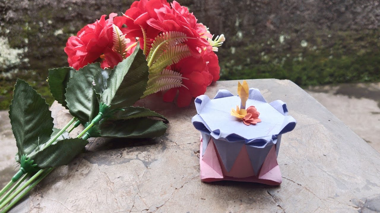 Origami Birthday Cake | DIY Paper Birthday Cake | Modular Origami