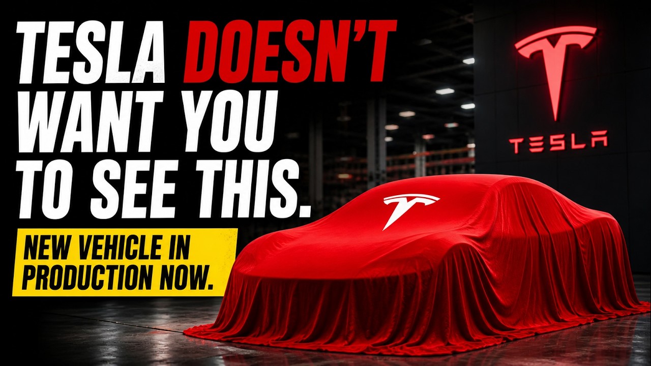 Tesla Doesn&rsquo;t Want You To See This New Vehicle&hellip;🔥