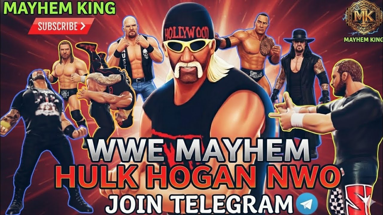 WWE MAYHEM New 6 Star Hulk Hogan And Join Telegram for demo LootCase 