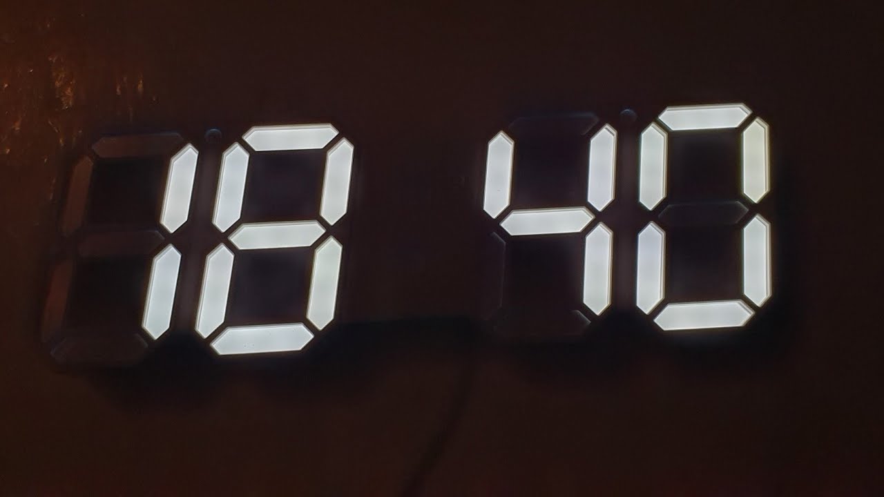 ( 14/2 ) cách chỉnh giờ/ngày/tháng/năm đồng hồ led.