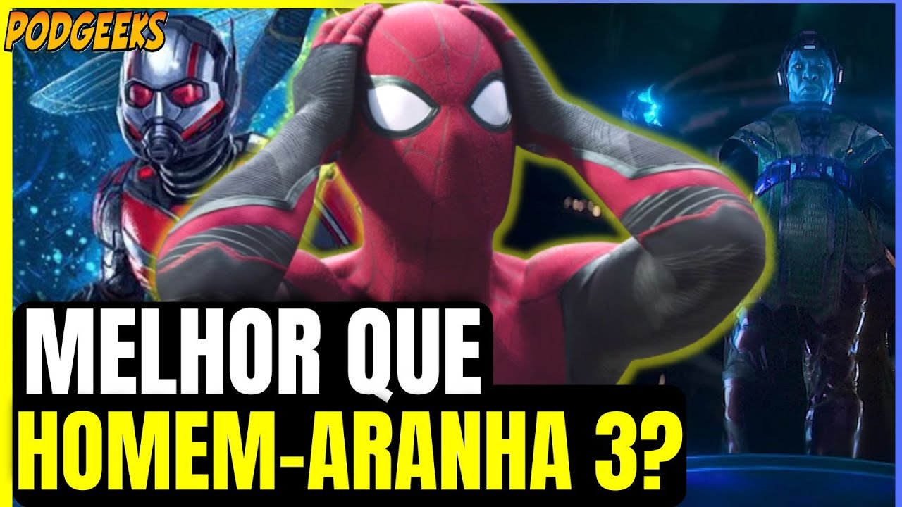BOMBA! HOMEM-FORMIGA 3 QUANTUMANIA MELHOR ROTEIRO DA MARVEL? MELHOR QUE HOMEM-ARANHA 3 NO WAY HOME?